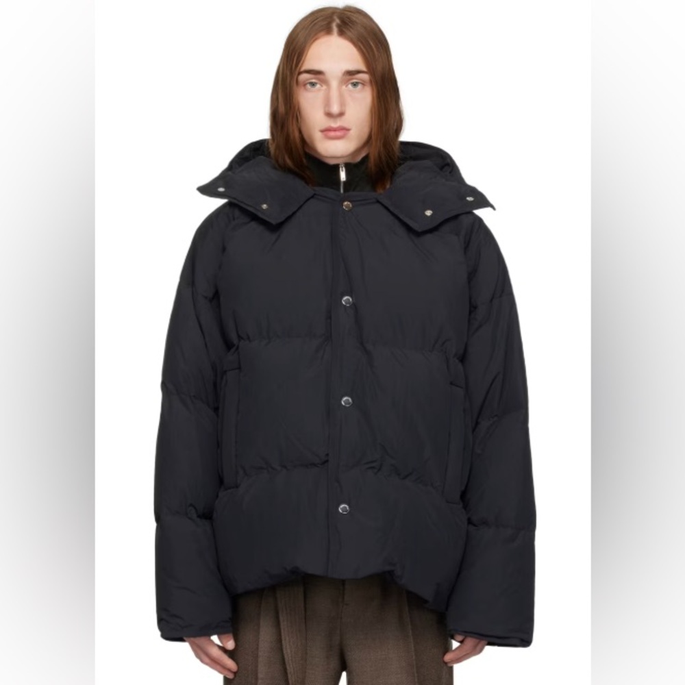 $1405 NANUSHKA SSENSE Down-filled Winter Black Jacket Coat Men’s Size Large